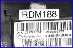 03-11 Mercedes W211 CLS550 E500 S430 Air Suspension Compressor Pump Airmatic OEM