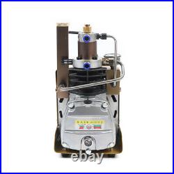 0-40MPA 4500PSI High Pressure Air Compressor PCP Scuba Air Pump water cooled USA
