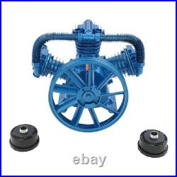 10HP 7.5KW 3 Cylinder 1 Single Stage Cast Iron Air Compressor Pump 31.7SCFM