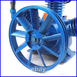 10HP 7.5KW 3 Cylinder 1 Single Stage Cast Iron Air Compressor Pump 31.7SCFM