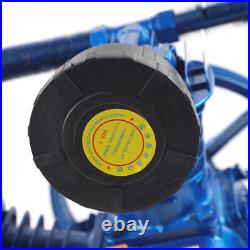 10HP Air Compressor Pump 3 Cylinder 3 Piston W Style Head Double Stage 175PSI