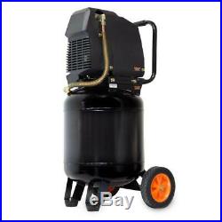10 gal. Oil-free vertical electric air compressor wen portable tank steel pump