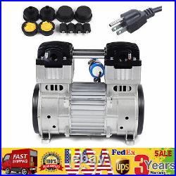 1100W 7CFM Silent Air Pump Compressor Head Small Air Mute Oilless Vacuum Pump