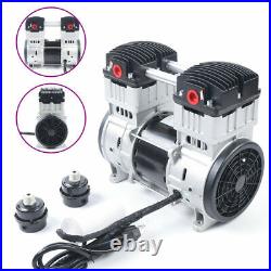 1100W 7CFM Silent Air Pump Compressor Head Small Air Mute Oilless Vacuum Pump