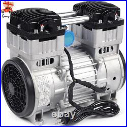 1100W 7CFM Silent Air Pump Compressor Head Small Air Mute Oilless Vacuum Pump