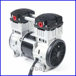 1100W 7CFM Silent Air Pump Compressor Head Small Air Mute Oilless Vacuum Pump