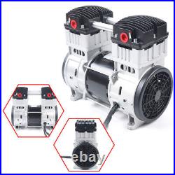 1100W 7CFM Silent Air Pump Compressor Head Small Air Mute Oilless Vacuum Pump