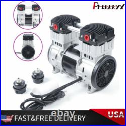 1100W 7CFM Silent Air Pump Compressor Head Small Air Mute Oilless Vacuum Pump