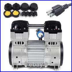 1100W 7CFM Silent Air Pump Compressor Head Small Air Mute Oilless Vacuum Pump