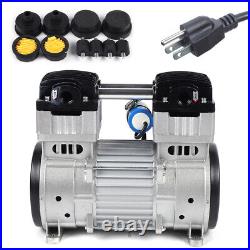 1100W Compressor Head Small Air Mute 7 CFM Oil-free Vacuum Pump Silent Air Pump