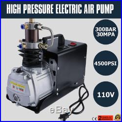 110V 30MPa 4500PSI Air Compressor Pump PCP Electric High Pressure Auto Shutdown