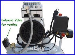110V 750W 8.7g Gal Air Compressor Pump Pneumatic Noiseless 35L