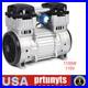110V Air Compressor Head Small Air Pump Head Motor Oilless Diaphragm Vacuum Pump