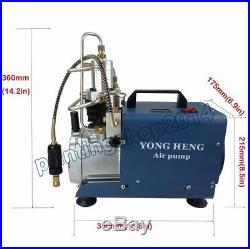 110V Electric Air Compressor Pump High Pressure PCP System Rifle 30MPA 4500psi