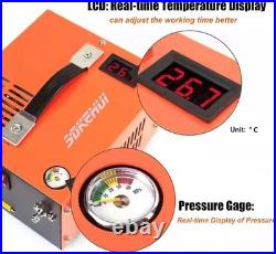 110V Manual Stop External Converter Air Compressor Air Guns High Pressure Pumps