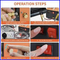110V Manual Stop External Converter Air Compressor Air Guns High Pressure Pumps