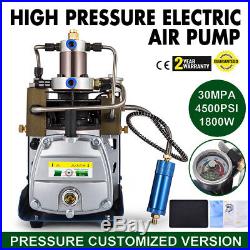 110V PCP Electric 4500PSI High Pressure System Rifle 30MPa Air Compressor Pump