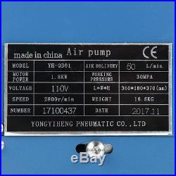 110V Pump Electric High Pressure 30MPa Air Compressor System PCP YONG HENG mps