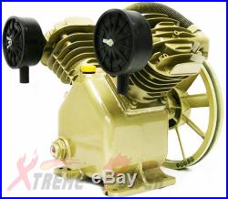 11.2 CFM 120 PSI TWIN CYLINDER AIR COMPRESSOR PUMP For 3HP MOTOR Replacement