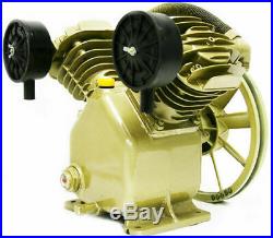 11.2 Cfm 120 Psi Twin Cylinder Air Compressor Pump 3hp Motor V-belt Gas Electric