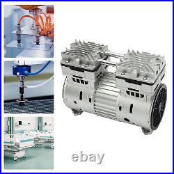 125L/min 4.5CFM Oilless Vacuum Pump Air Pump Compressor Head Small Air Mute 800W