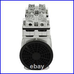 125L/min 4.5CFM Oilless Vacuum Pump Air Pump Compressor Head Small Air Mute 800W