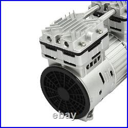 125L/min 4.5CFM Oilless Vacuum Pump Air Pump Compressor Head Small Air Mute 800W