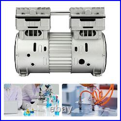 125L/min 4.5CFM Oilless Vacuum Pump Air Pump Compressor Head Small Air Mute 800W