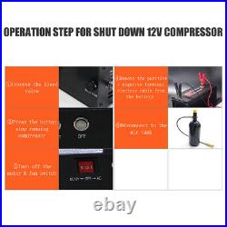 12V-110V/220V PCP Air Compressor 30Mpa/4500Psi Auto-Stop High Pressure Air Rifle