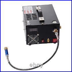 12V/110V/220V PCP Air Compressor 30Mpa/4500Psi Manual-Stop High Pressure CE