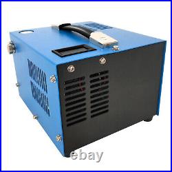 12V/110V PCP Air Compressor4500Psi /30Mpa Manual-Stop withBuilt-in Fan