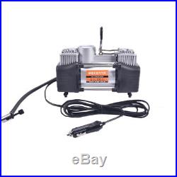 12V 150PSI Double Cylinder Air Pump Compressor Car Tire Tyre Inflator Heavy Duty