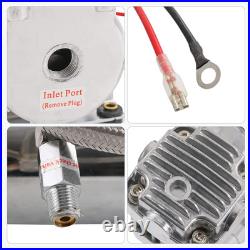 12V 444C 200 PSI Chrome Air Compressor for Auto/Motorcycle