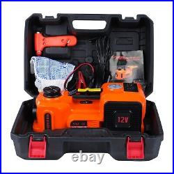 12V 5T Electric Hydraulic Jack with Impact Wrench & Air Compressor