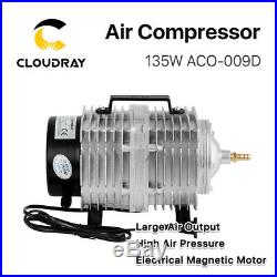 135W Laser Air Compressor Electromagnetic Pump for Cutter Engraver Machine 220V