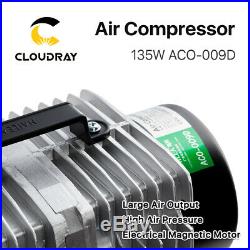 135W Laser Air Compressor Electromagnetic Pump for Cutter Engraver Machine 220V