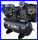 13HP Gas Powered Piston Pump Air Compressor & Horizontal Tank, 3-Cylinder
