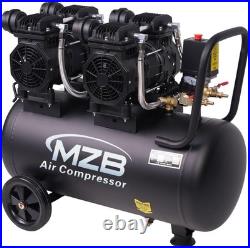 13.2 Gallon Ultra Quiet Air Compressor 2.2KW, 3PH Steel Tanks 70dB Noise Level