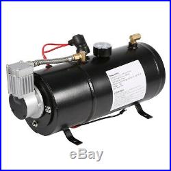 150 PSI 12V Air Compressor with 3L Air Tank Pump For Air Horn BAGS Vehicle