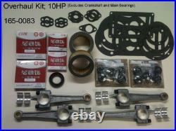 165-0085 Overhaul Rebuild Kit, less rods shown, for SC-46 Air Compressor Pump