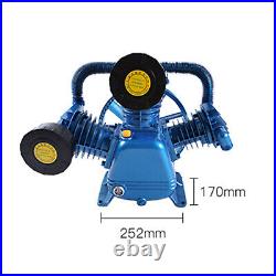 175PSI 10HP 7500W W Style 3-Cylinder Air Compressor Pump Motor Head Double Stage