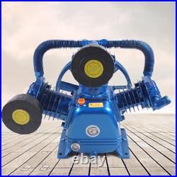 175PSI 10HP 7.5KW W Style 3-Cylinder Air Compressor Pump Motor Head Double Stage