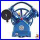 175PSI 3HP Twin-Cylinder Air Compressor Pump Motor Head 2- Stage 8.8CFM V Style