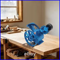 175psi V Style 2 Cylinder Air Compressor Pump Motor Head Double Stage Air Tool