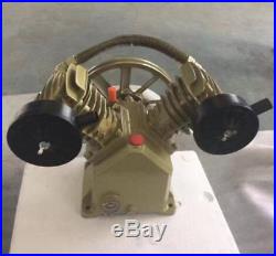 17.5CFM 5HP Twin Cylinder Air Compressor Pump 2 Piston V-Style Motor Head Tools
