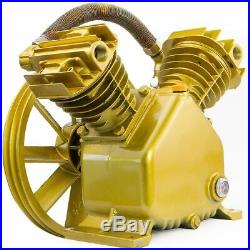 17.5 Cfm 145 Psi Twin Cylinder Air Compressor V Pump 5hp-5.5hp Electric Motor