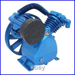 181 PSI 5.5HP 21CFM, V Type Twin Cylinder Air Compressor Pump Head Double Stage