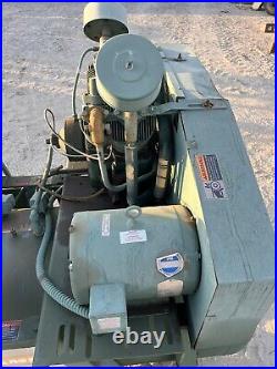 1996 Used Champion Pneumatic 3ph 240 Gallon Air Compressor Dual R30d Pumps