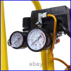 1.5HP Air Compressor 8 Gallon 115PSI Silent Oil Free Air Compressor 70 dBA