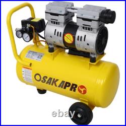 1.5HP Air Compressor 8 Gallon 115PSI Silent Oil Free Air Compressor 70 dBA
